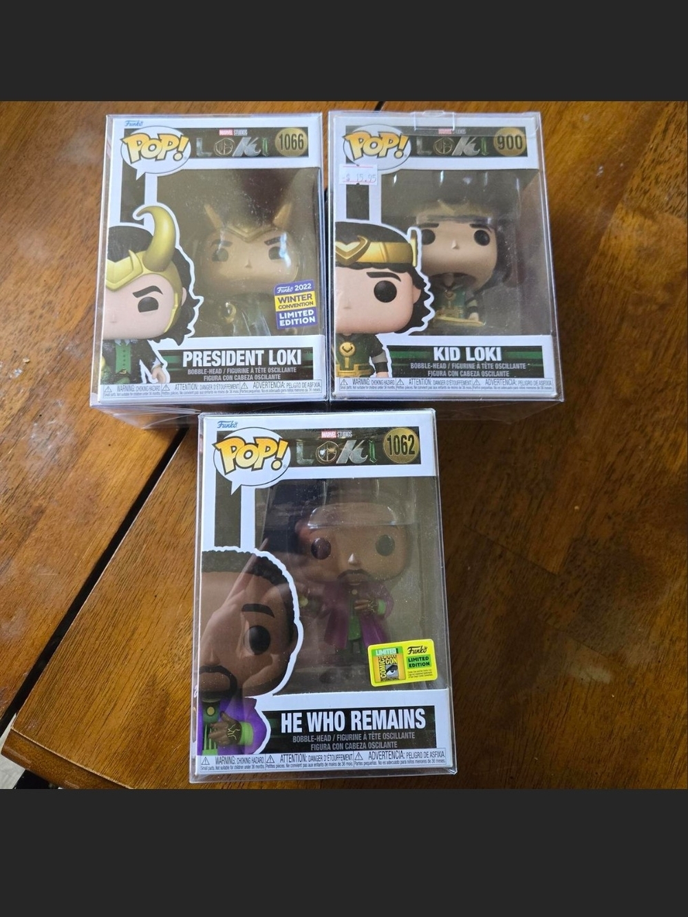 Loki Series Funko Pop Bundle Of 3